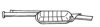SIGAM 35435 Middle Silencer